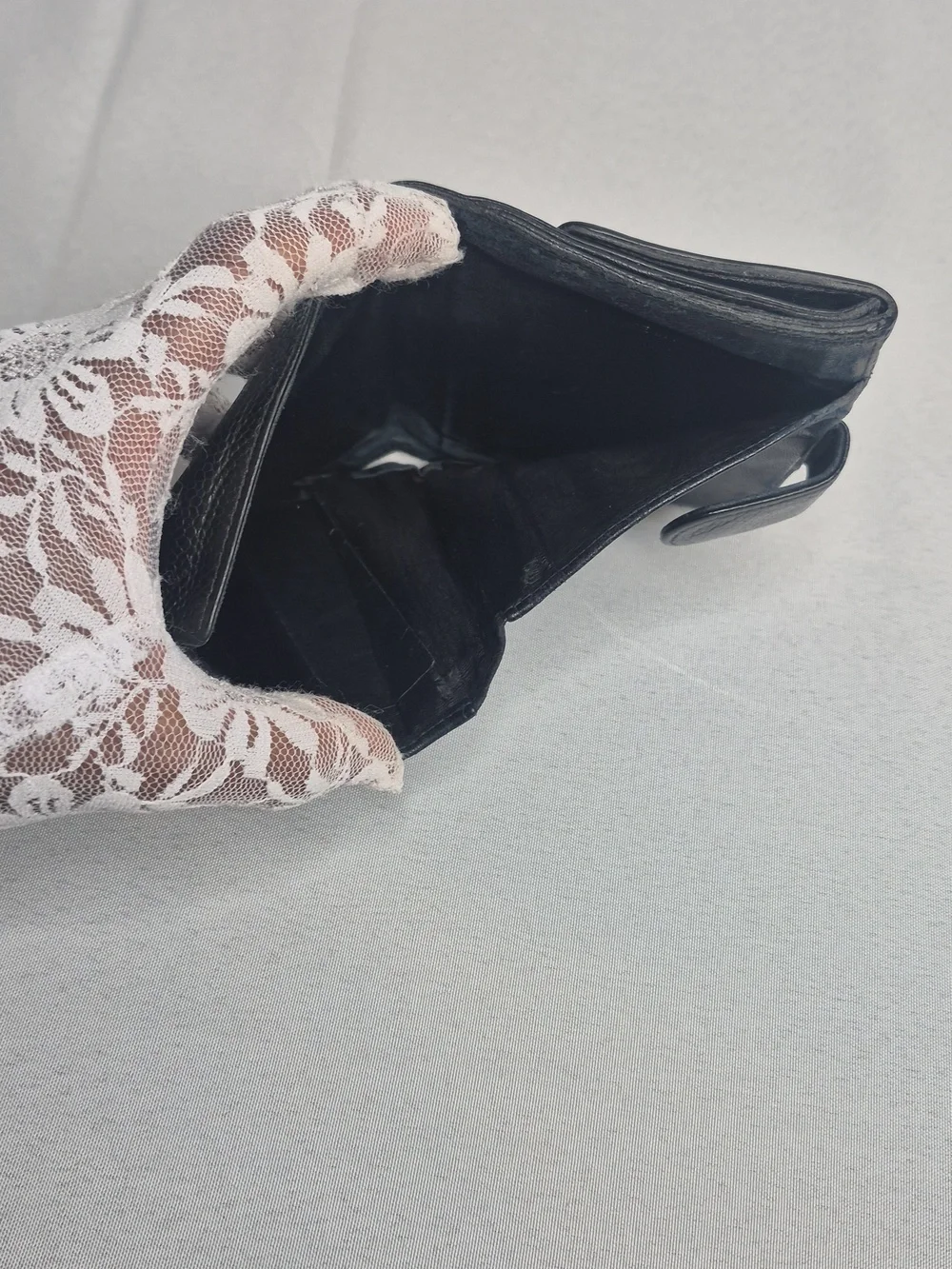 Chanel Black Caviar Leather Wallet